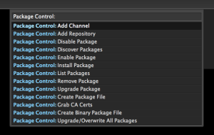 Package Control Sublime Text 2 Plugin